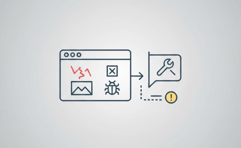 Report an Issue on DesignMode24.com (Broken Links, Images, or Errors)