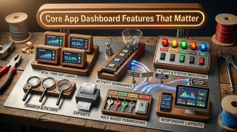 Core App Dashboard Features That Matter